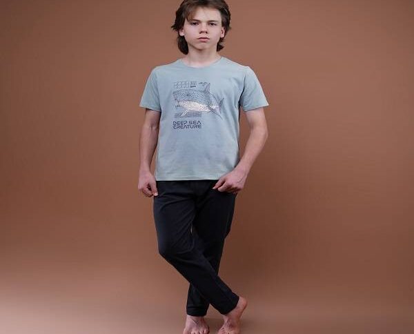 تیشرت شلوار جانا طرح deep sea creature