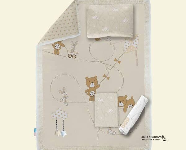 سرویس خواب نوجوان رزبرن طرح BEAR & KITE