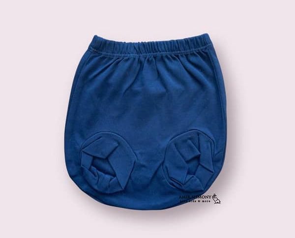 شورت عینکی نوزادی سرمه ای