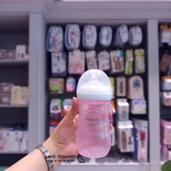 شیشه شیر فیلیپس اونت 260 میل صورتی