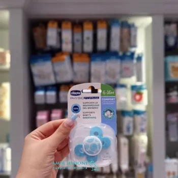 پستانک پروانه گل آبی 6-16 ماه chicco