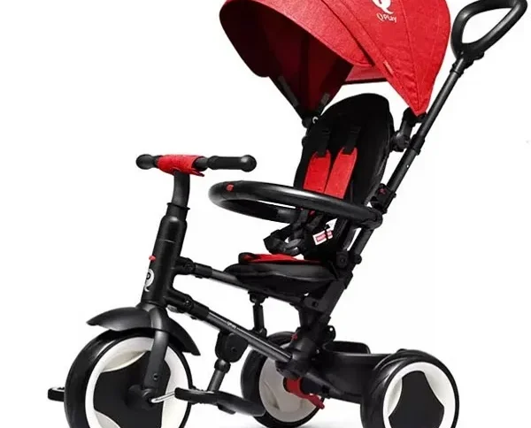 سه چرخه فلامینگو قرمز مدل Qplay Rito Eva