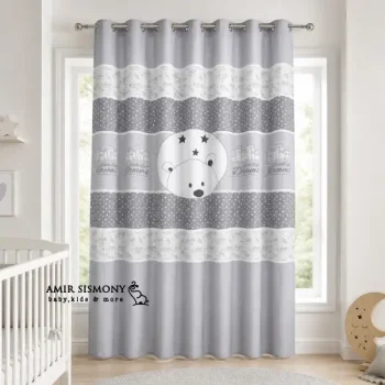 پرده اتاق کودک رزبرن طرح LITTLE DREAMS