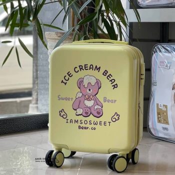 چمدان کودک طرح خرس بستنی ICE CREAM BEAR