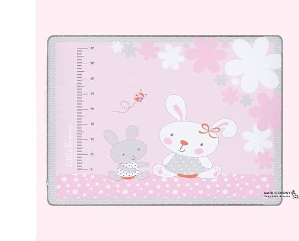 کفپوش اتاق کودک رزبرن طرح LITTLE BUNNY
