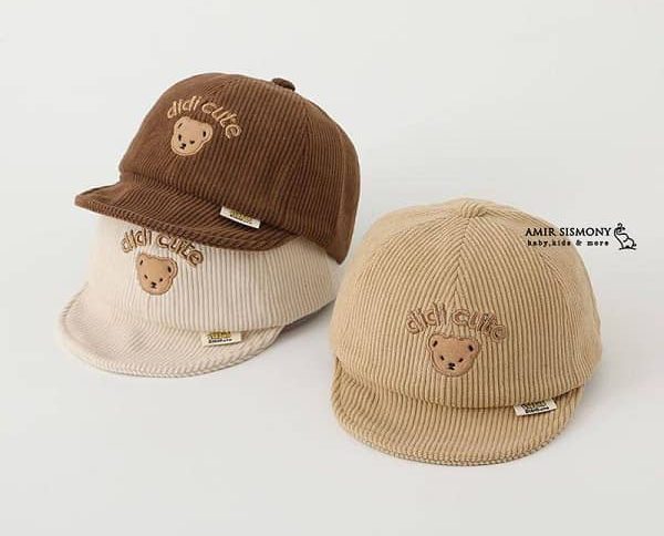 کلاه نقابدار نوزادی مخمل تدی