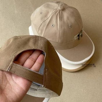 کلاه بیسبالی بچگانه کتان طرح تدی