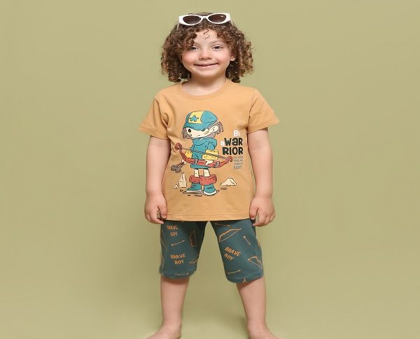 تیشرت شلوارک پسرانه جانا کد 6141