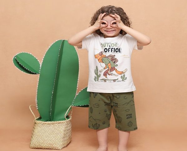 تیشرت شلوارک پسرانه جانا کد 6142