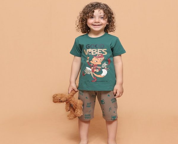 تیشرت شلوارک پسرانه جانا کد 6143