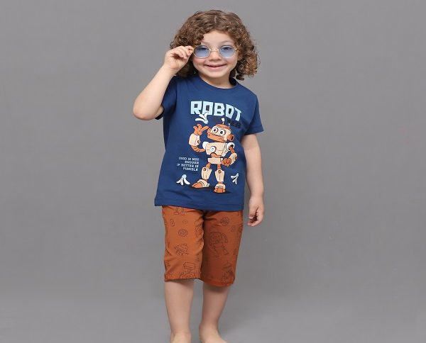 تیشرت شلوارک پسرانه جانا کد 6145