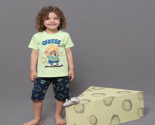 تیشرت شلوارک پسرانه جانا کد 6146