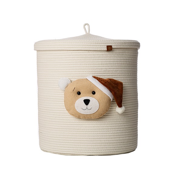 سبد بزرگ درب دار طرح تدی isiz