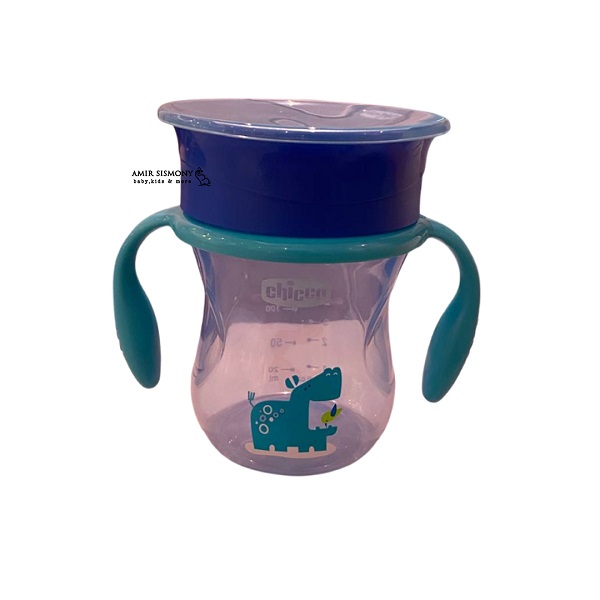 لیوان آبمیوه خوری چیکو 360 درجه دسته دار