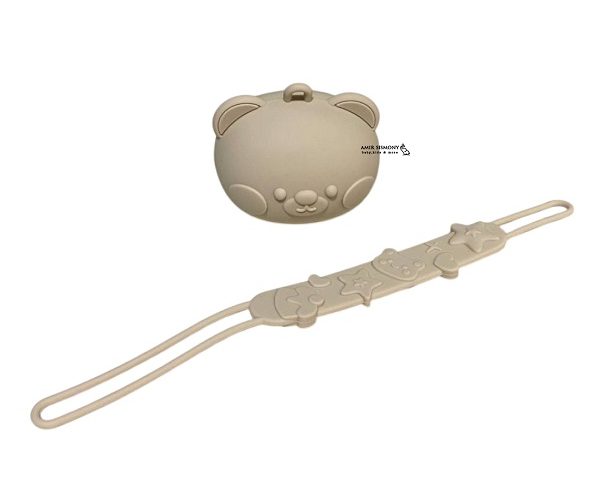 محافظ پستانک سیلیکونی طرح ستاره