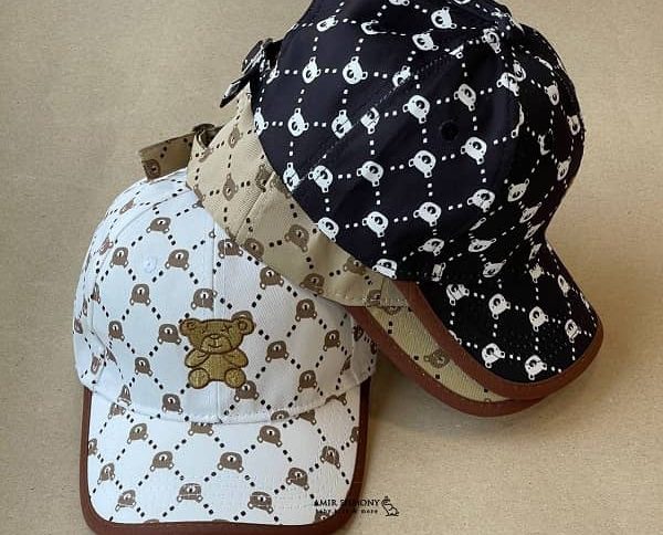 کلاه بیسبالی بچگانه طرح گوچی تدی