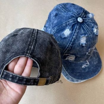 کلاه تابستانه جین زاپدار