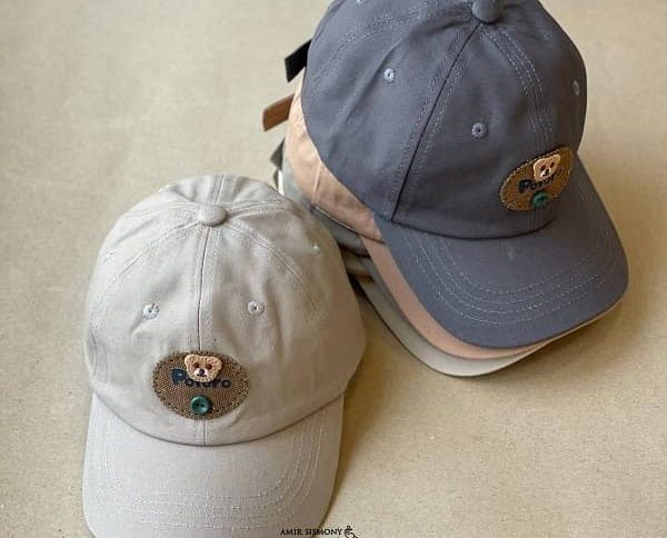 کلاه تابستانه نقابدار بچگانه طرح تدی PORORO