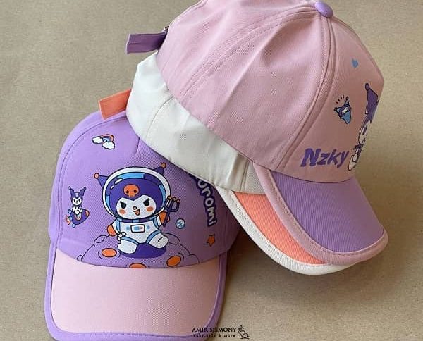 کلاه نقابدار دخترانه طرح کرومی