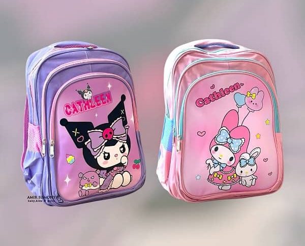 کیف مدرسه دخترانه طرح کرومی