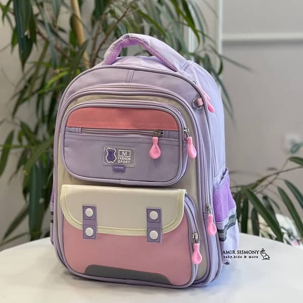 کوله پشتی مدرسه برزنتی FASHION SPORT