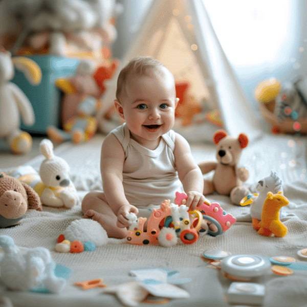 معرفی اسباب بازی های بی خطر برای نوزادان