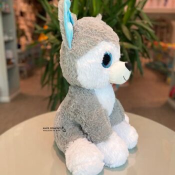 عروسک هاسکی چشم تیله ای