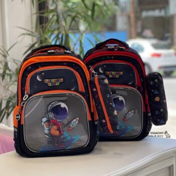 کیف مدرسه پسرانه طرح فضانورد