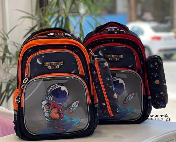 کیف مدرسه پسرانه طرح فضانورد