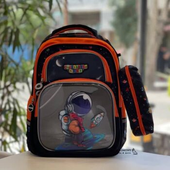 کیف مدرسه پسرانه طرح فضانورد