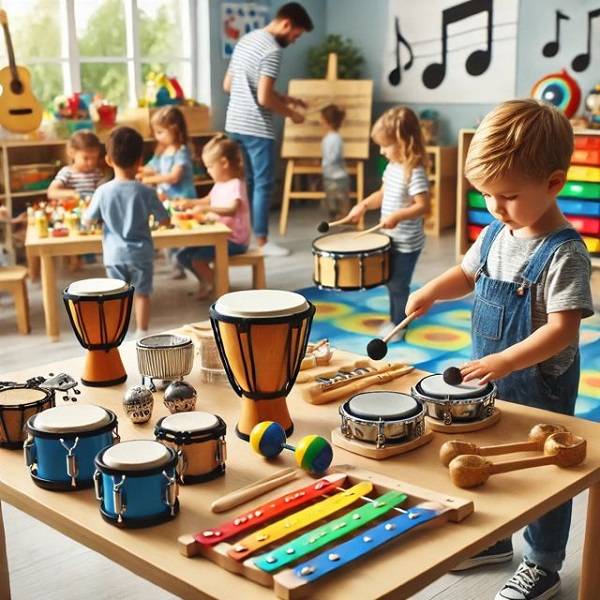 بررسی اسباب بازی های موزیکال و تاثیر آن ها بر رشد کودکان