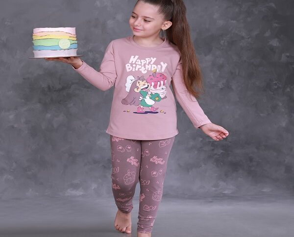 بلوز شلوار دخترانه جانا کد 3161