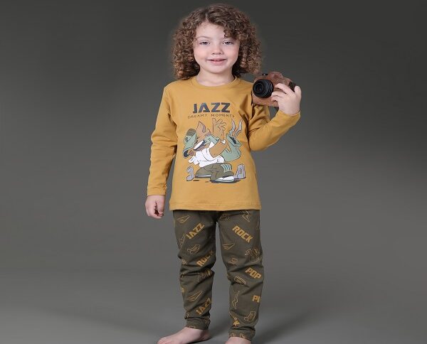 بلوز شلوار پسرانه جانا کد 3153