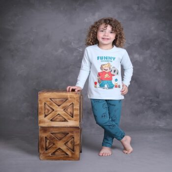 بلوز شلوار پسرانه جانا کد 6148