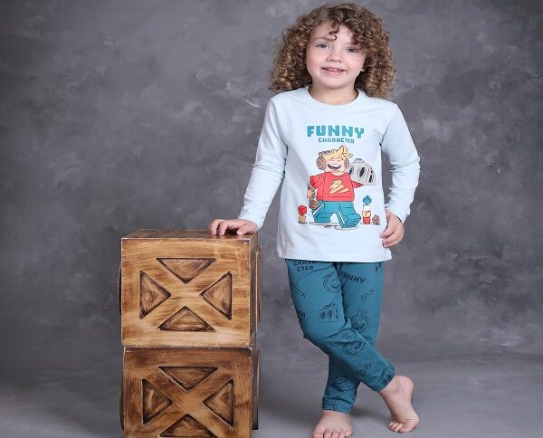 بلوز شلوار پسرانه جانا کد 6148