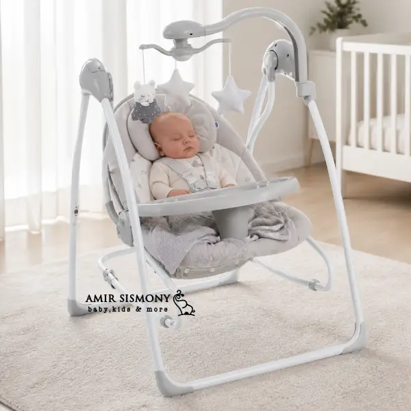 تاب برقی موزيکال کیکابو kikkaboo mia stella grey