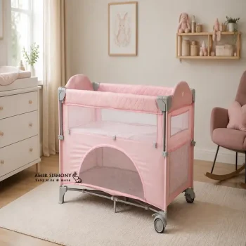 تخت پارک صورتی کیکابو kikkaboo milki way