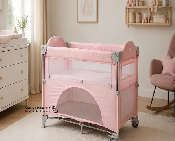 تخت پارک صورتی کیکابو kikkaboo milki way