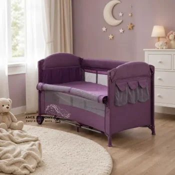 تخت پارک مریدا بنفش چیپولینو Chipolino Merida linen 214dh