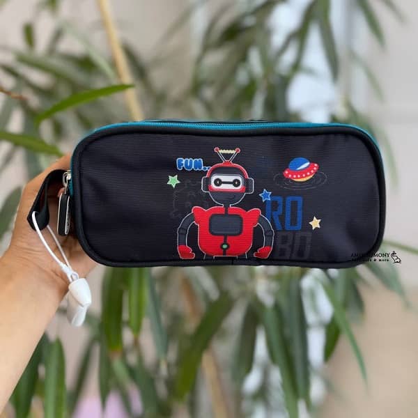 جامدادی برزنتی پسرانه طرح ربات