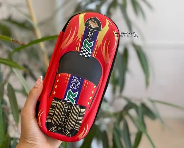 جامدادی پسرانه طرح ماشین برجسته