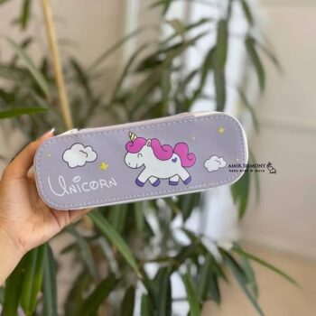 جامدادی چرم دو طبقه دخترانه