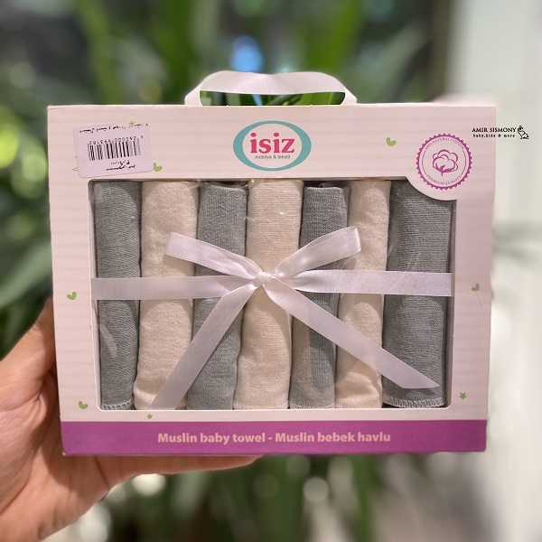 دستمال دست و صورت موسلین ایسیز