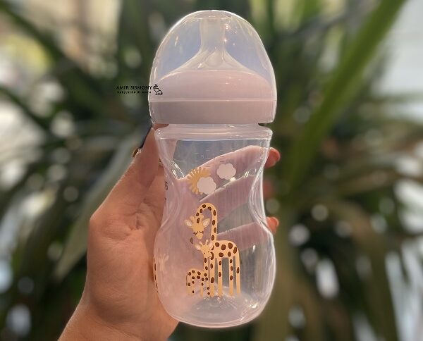 شیشه شیر طرح زرافه اونت 260 میل