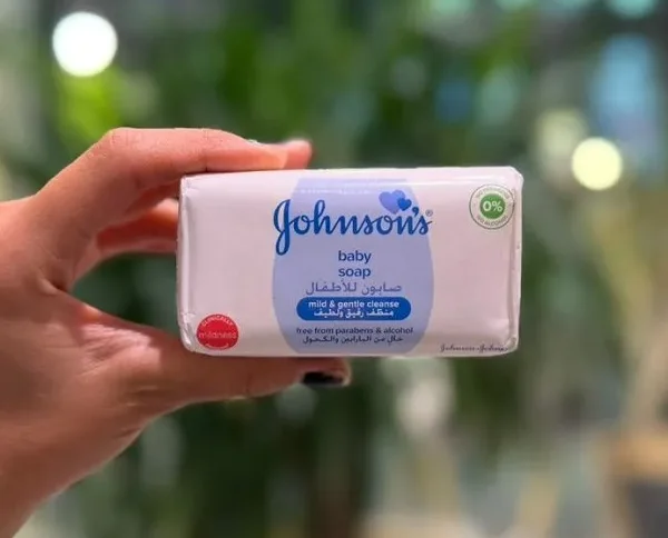 صابون بچه سفید جانسون johnson
