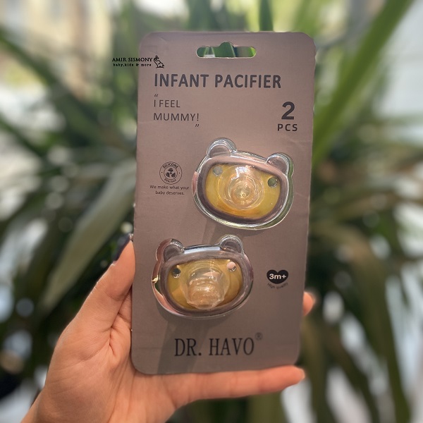 پستانک دوعددی Dr havo