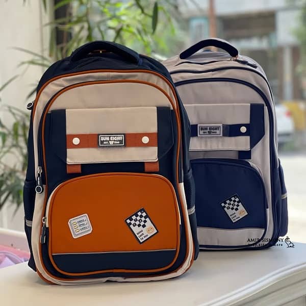 کوله مدرسه برزنتی SUN EIGHT کوله مدرسه برزنتی SUN EIGHT