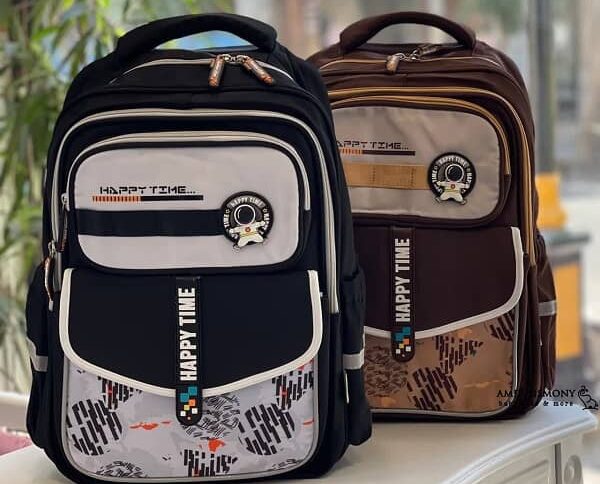 کوله مدرسه پسرانه طرح فضانورد HAPPY TIME