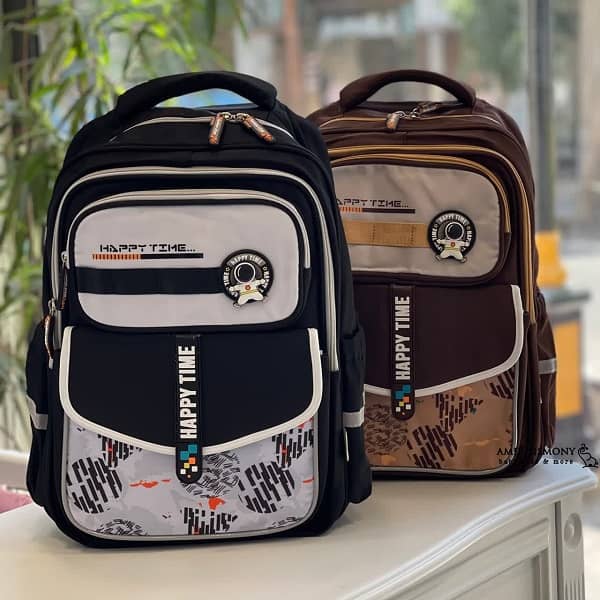 کوله مدرسه پسرانه طرح فضانورد HAPPY TIME
