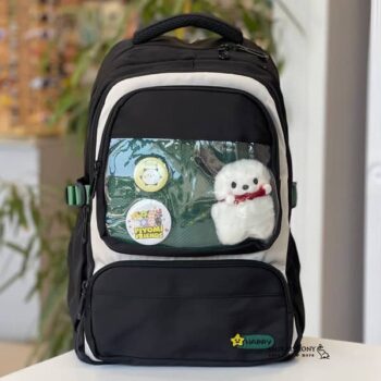 کوله پشتی مدرسه ای عروسک دار